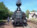 313 432(BR 98)steht am 18.8.2012 in Krup� zur Abfahrt nach Kole�ovice bereit.