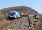 388 004-4 mit einem Mischer zu sehen am 28.03.22 in Královské Poříčí.