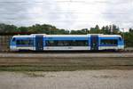 CD 841 005-2 am 10.August 2019 nach der Ankunft als Os 28312 von Slavonice im Bahnhof Kostelec u Jihlavy.