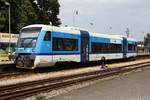 CD 841 001-1 als Os 28310 (Slavonice - Kostelec u Jihlavy) am 29.Juli 2018 im  Bahnhof Dacice.
