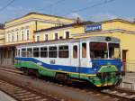 Triebwagen 810.141 "Je�ek" (Igel) in �umperk.