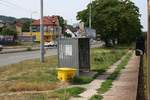 Haltestelle Zlin-Prstne am 20.Juli 2019.
