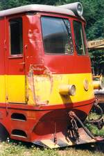 CSD 705 915-7 am 03.Juli 1993 im Bahnhof Chvalkov.