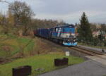 Mn 84068 mit der 743 010 konnte am 28.03.2024 auf dem Weg nach Jablonec nad Nisou bei Prosec nad Nisou fotografiert werden.