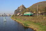 123 029-1 zu sehen am 16.10.17 in Ústí nad Labem-Střekov.