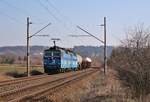 363 526-5 und 363 507-5 zu sehen am 23.02.18 in Chotikov.