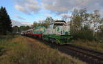 �berf�hrungslokzug Sv98121 aus Cheb nach Chodov.