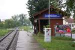 Haltestelle Ivancice mesto am 07.September 2019.