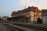 Bahnhof Uherske Hradiste am 08.September 2018.