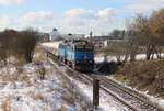 753 758-2 und 753 722-3 zu sehen mit Pn 53955 bei Brniště am 27.02.23. 