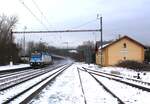 193 689 als R 618 zu sehen am 04.01.26 in Nebanice.