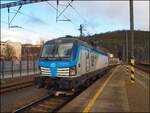 CD 193 695-4 in Hauptbahnhof Usti nad Labem am 29. 12. 2025