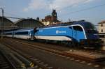 1216 250-1 Railjet der CD am 12.08.2015 im Prager HBF.