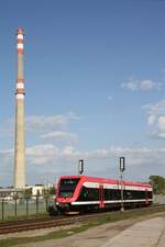 CZ-ARR 848 424-8 (ex D-HEB 95 80 0646 424-1, Hersteller: Stadler, Type: GTW 2/6 - 1.