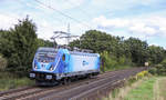 388 005 der CD Cargo auf Probefahrt von Kassel nach Fulda am 02.09.2020 hier bei Fulda Lehnerz