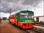 GWTR 810 492-3 im Bahnhof České Budějovice am 31.