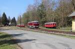 T 478 1006 (749 006) und M 152 0517 (810 517) KZC beim umsetzen zu sehen am 11.04.26 in Skalsko.