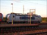 Metrans  383 417-3 in Bahnhof Lan�hot am 24.