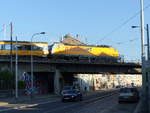 RegioJet 386 202-6 mit dem Leerzug des RJ 1034 aus Wien Hbf, am 07.06.2019 in Praha-Smichov.