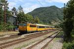 162 120 als R 1309 zu sehen am 06.08.22 in Sebuzin. 