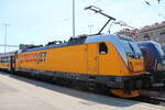 RegioJet 8 208 (91 54 7388 208-1 CZ-RJP) mit dem RGJ 1031 aus Praha-Zahradni Mesto, am 01.08.2026 in Budapest-D�li.