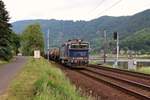 753 740-0 (Unipetrol) zu sehen am 23.05.18 in Ústí nad Labem-Střekov.