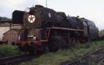 Die letzte Dampflok im Depot Sokolov war 556.0358.