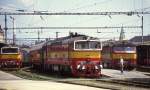 Diesel Power am 1.7.1992 im Hauptbahnhof Brno.