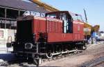 TCDD 33103, eine Stangenlok von MAK aus Deutschland, rangierte am   28.9.1998 im Bahnhof Izmir Basmane.