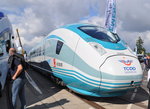 Inno- Trans am 21.09.2016, die Firma Siemens baut für die Türkische Staatsbahn diesen ICE Velaro TK