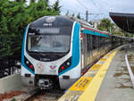 Istanbul TCDD Banliy� Trenleri ( S-Bahn ) Zug CRA 64 (E 32014) auf der Linie U3 (bzw.