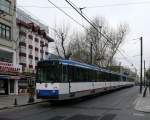 Tram 226+206  (ex-Kln 2026+2006 Stadtbahnwagen-B100S Dwag1976).
Einer von drei morgendlichen Dwag-Kursen auf der Linie 1.
Cemberlitas 
13.04.2009