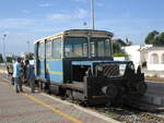Bahndienstwagen der SFNCT im Bahnhof Bir Bou Regbar 25.Mai 2005  
