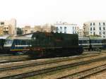 040-DM auf Bahnhof Sousse am 22-4-2002.