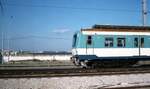 TGM Tunis–Goulette–La Marsa__Tw-Garnitur A113 am Lac de Tunis (Tunis-See).__11-1984