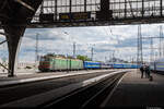 26.05.2025: УЗ ВЛ11-132 / Bahnhof Lwiw, Ukraine