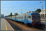 ER9T 733 steht am 06.09.2019 im Bahnhof Odessa.