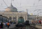 Am Nachmittag des 5.9.2009 herrschte reger Personenverkehr im Hauptbahnhof von Odessa.