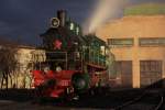 Die SU 251-86 war fr eine Nacht die Starlok am 19.02.2008 im Depot Kolomiya / Ukraine.