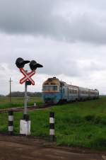 D1 - 607 mit dem 6464 bei Matiivci (02.05.2008)