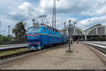 26.05.2025: УЗ ЧС7-115 / Bahnhof Lwiw, Ukraine