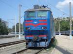 Die YC7-177 steht im Abstellbahnhof von Sewastopol am 08.10.08