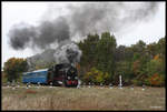 HR 280 ist hier am 11.10.2016 mit Volldampf bei Zabkrycha unterwegs nach Hajvoron.