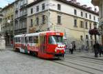 Fahrzeug Numer 807 Rynok Platz, Lviv (Lemberg) 04-06-2009.