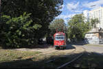 27.09.2025: Tatra T3DC1 1407 + 1408 / Vulytsya Sevastopolska, Dnipro, Ukraine
