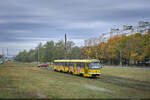 02.10.2025: KP Tatra T3R.P 263 + 262 / Prospekt Traktorobudiwnykiv, Charkiw, Ukraine