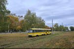 02.10.2025: KP Tatra T3R.P 253 + 252 / Prospekt Traktorobudiwnykiv, Charkiw, Ukraine