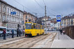 06.02.2025: ЛКП KT4SU 1054 / вулиця Академіка Андрія Сахарова (Akademiker Andrej-Sacharow Strasse), Львів (Lviv), Ukraine