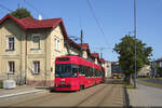 12.08.2025: LKP Vevey Be 4/8 1240 (ex 736) / Prymiskyi vokzal, Lwiw, Ukraine