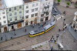 Lvivelectrotrans 1203 / Rynok Square, 24. Mai 2025<br>ex BVG Berlin 6088